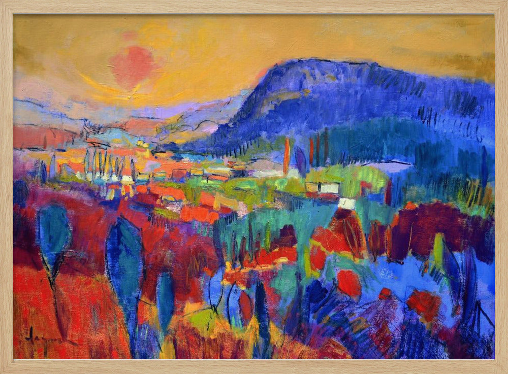 Expressionist Colorful Abstract | Poster