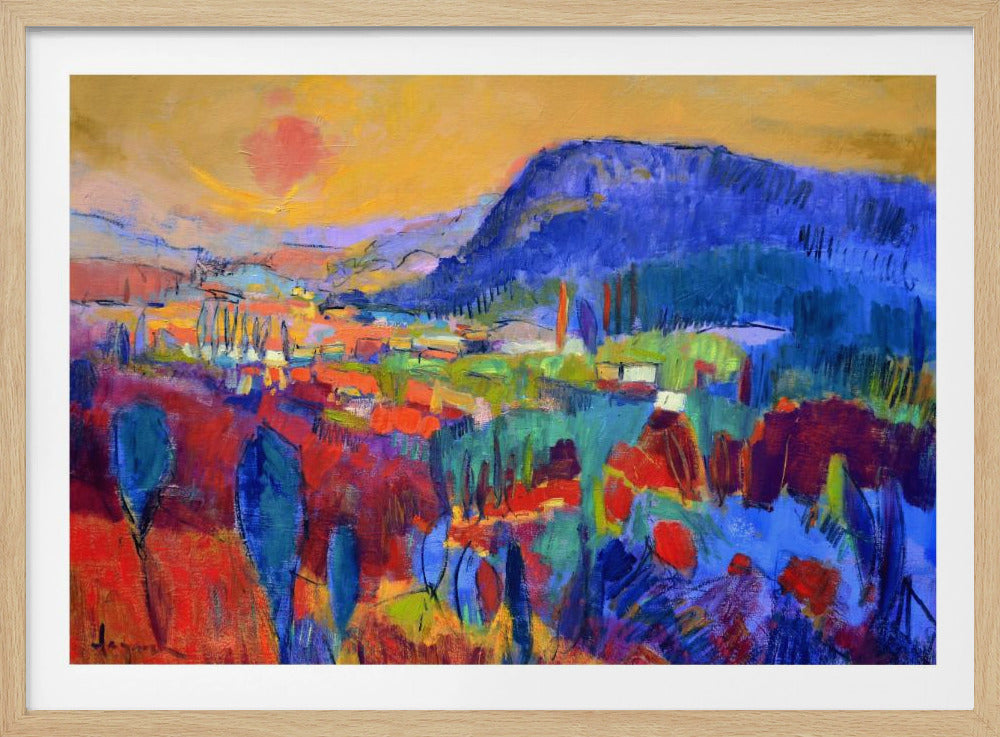 Expressionist Colorful Abstract | Poster