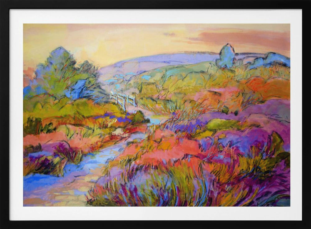 Vibrant Meadow Path | Poster