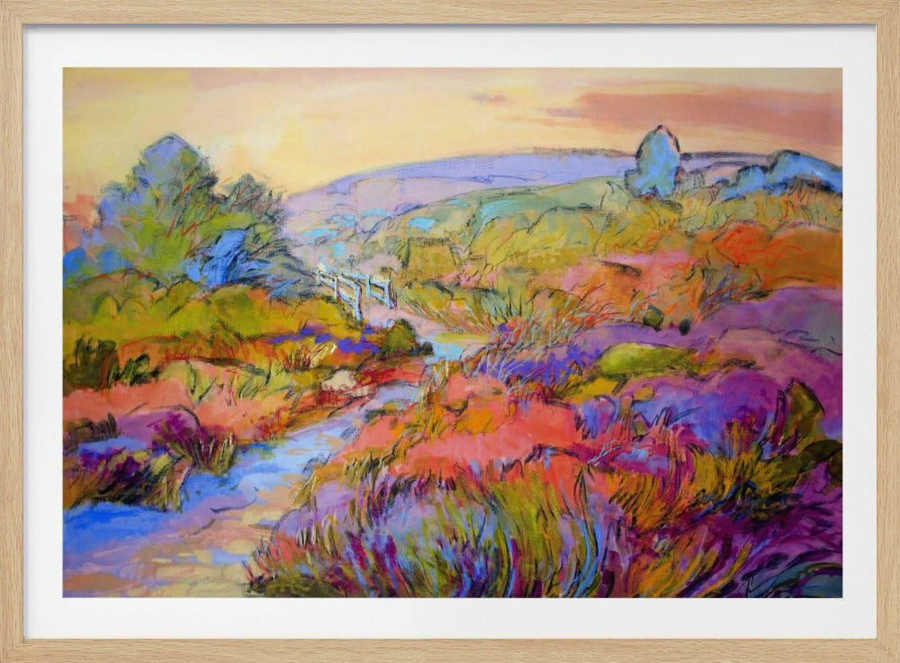 Vibrant Meadow Path | Poster