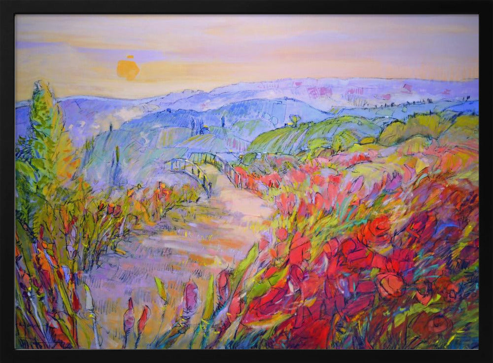 Sunlit Pathway | Poster