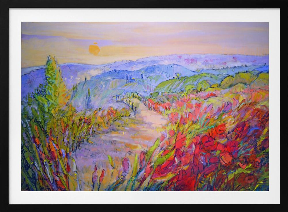 Sunlit Pathway | Poster