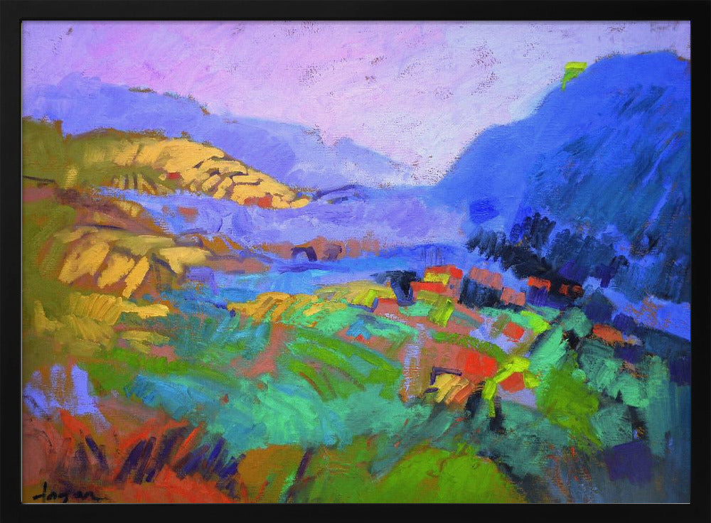 Vibrant Valley Dream | Poster