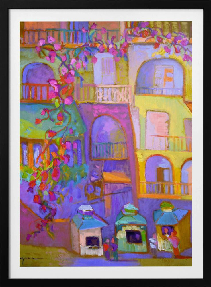 Vibrant Streetscape | Poster