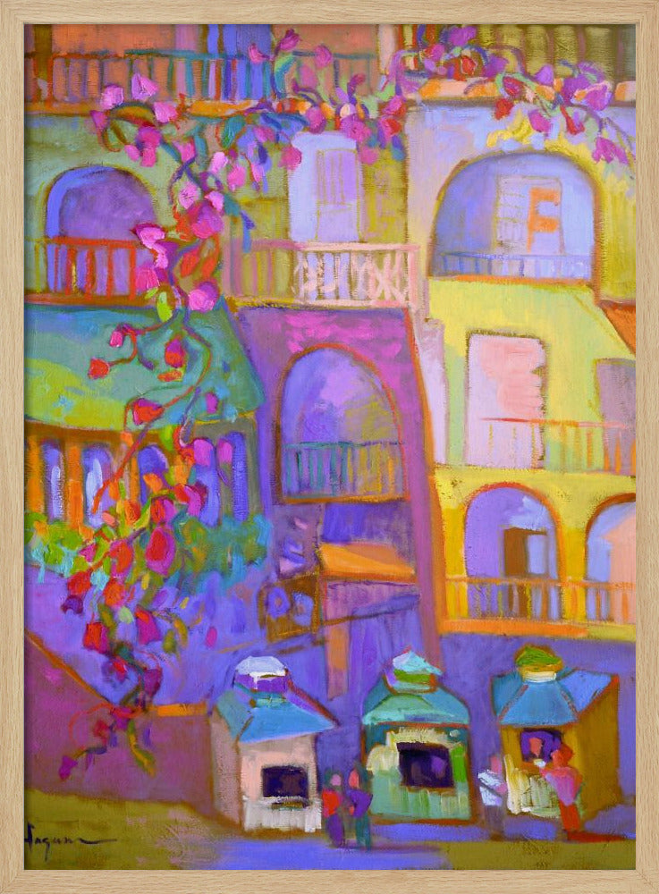 Vibrant Streetscape | Poster