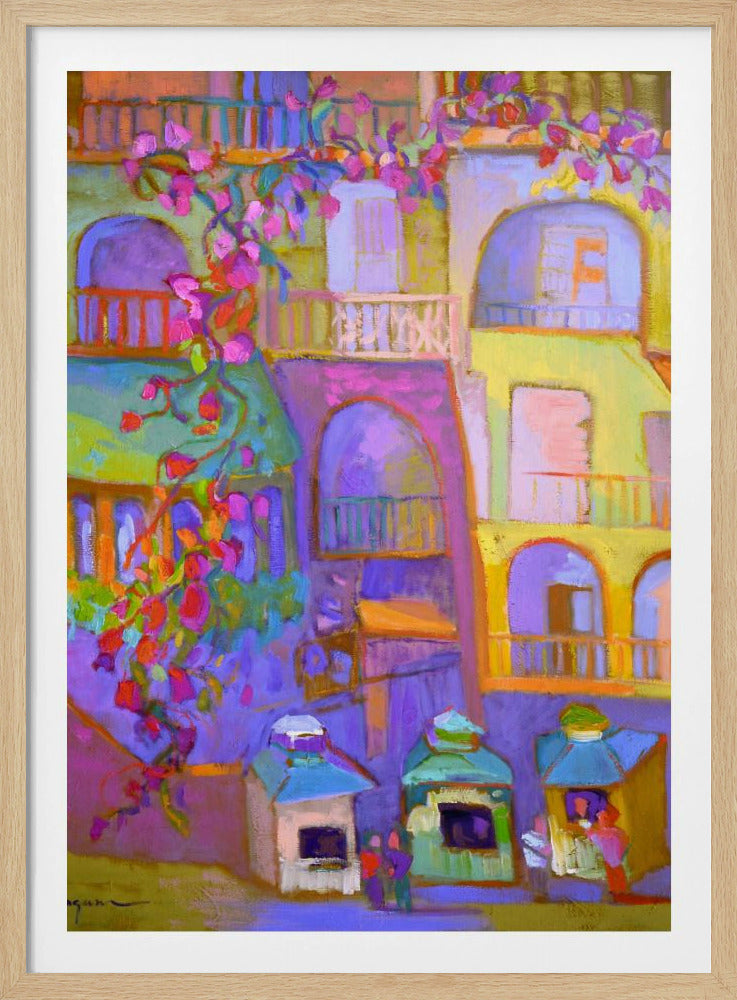 Vibrant Streetscape | Poster