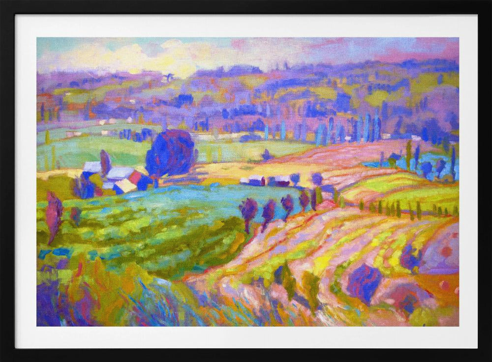 Vibrant Countryside | Poster