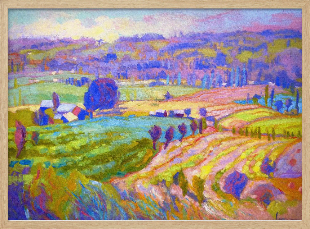 Vibrant Countryside | Poster