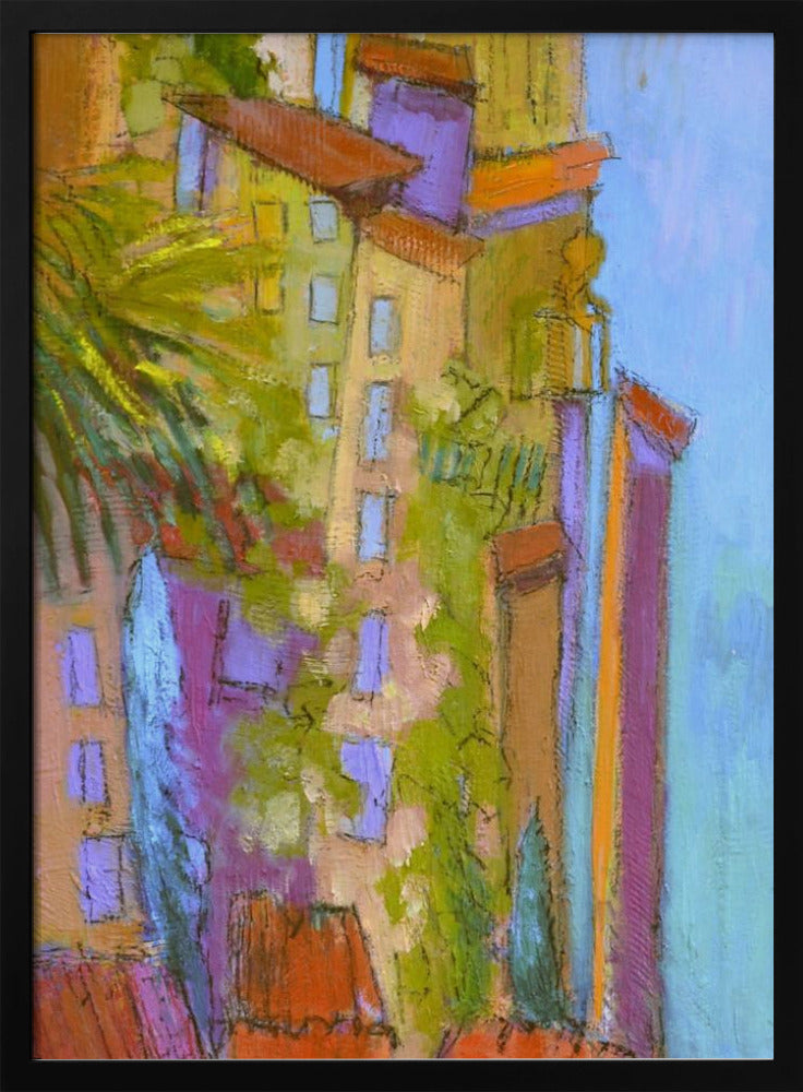 Sunlit Balconies | Poster