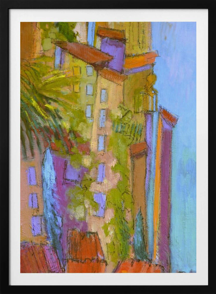 Sunlit Balconies | Poster