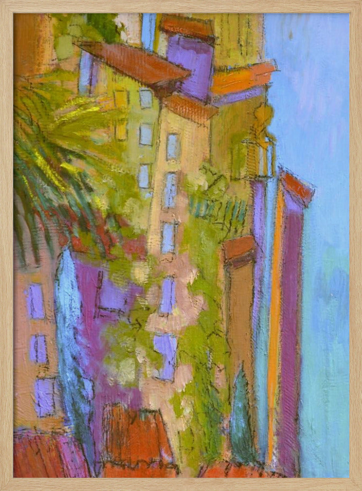 Sunlit Balconies | Poster