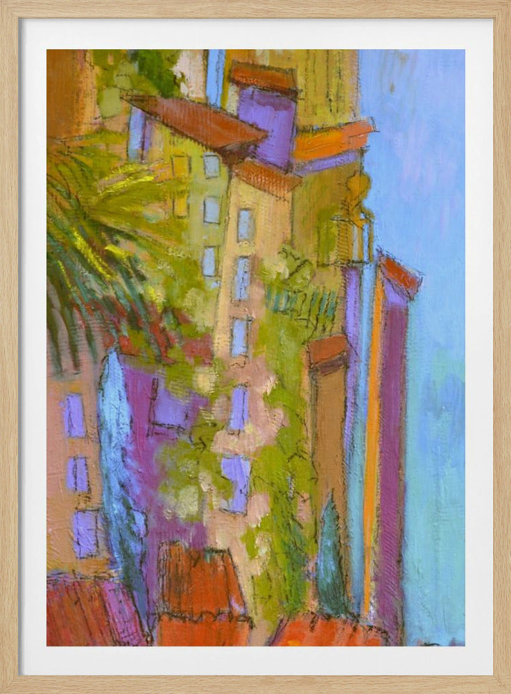 Sunlit Balconies | Poster