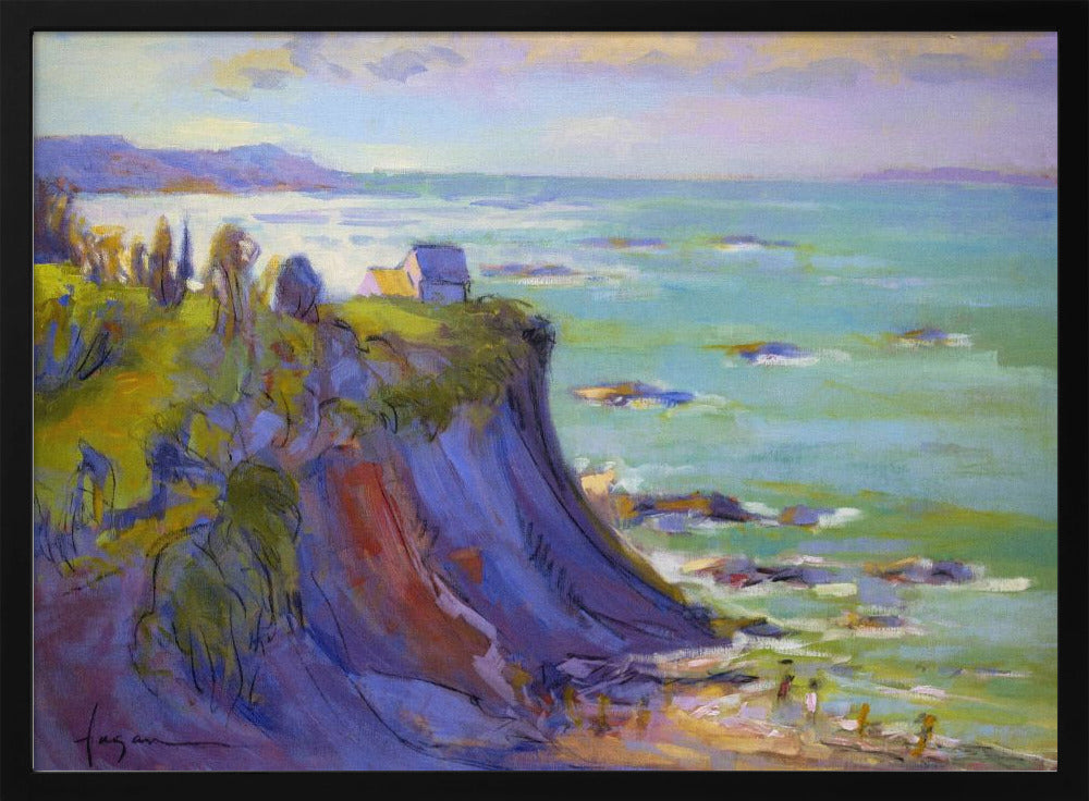 Cliffside Serenity | Poster