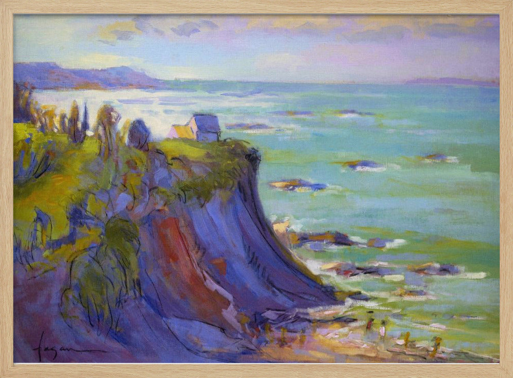 Cliffside Serenity | Poster