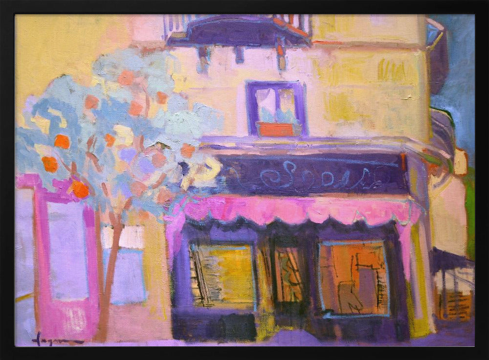 Vibrant Café Scene | Poster