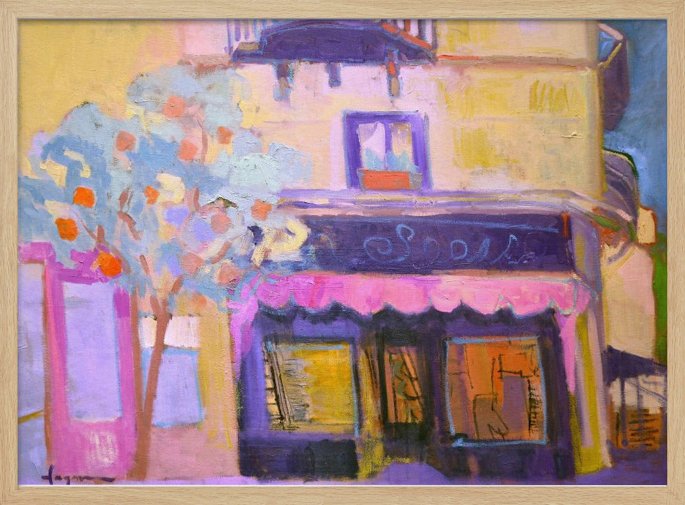 Vibrant Café Scene | Poster