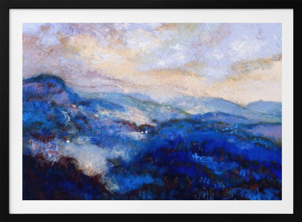 Ethereal Bluescape | Poster