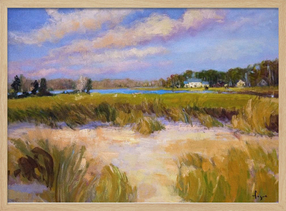 Serene Marshland View | Poster