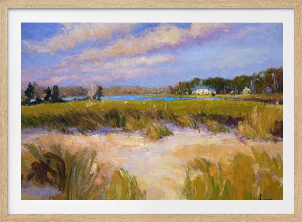 Serene Marshland View | Poster