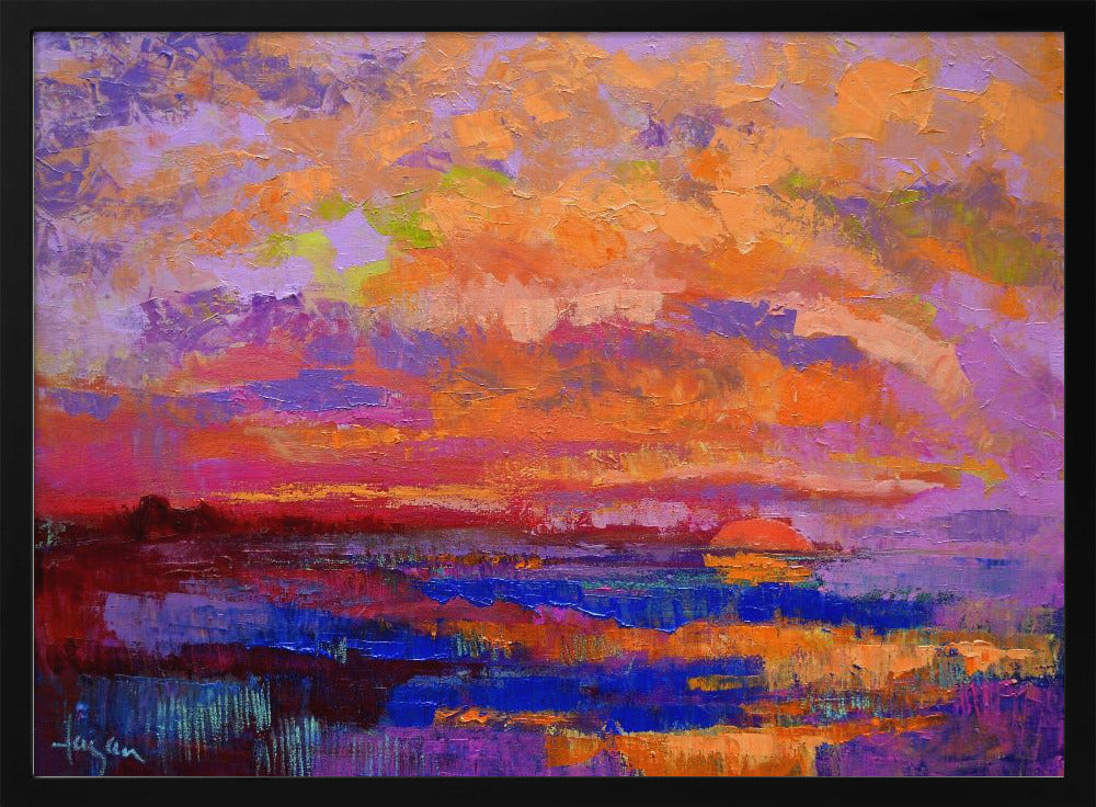 Vivid Sunset Hues | Poster