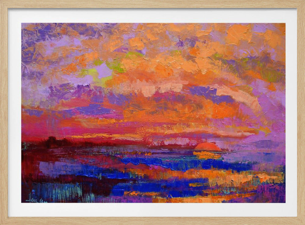 Vivid Sunset Hues | Poster