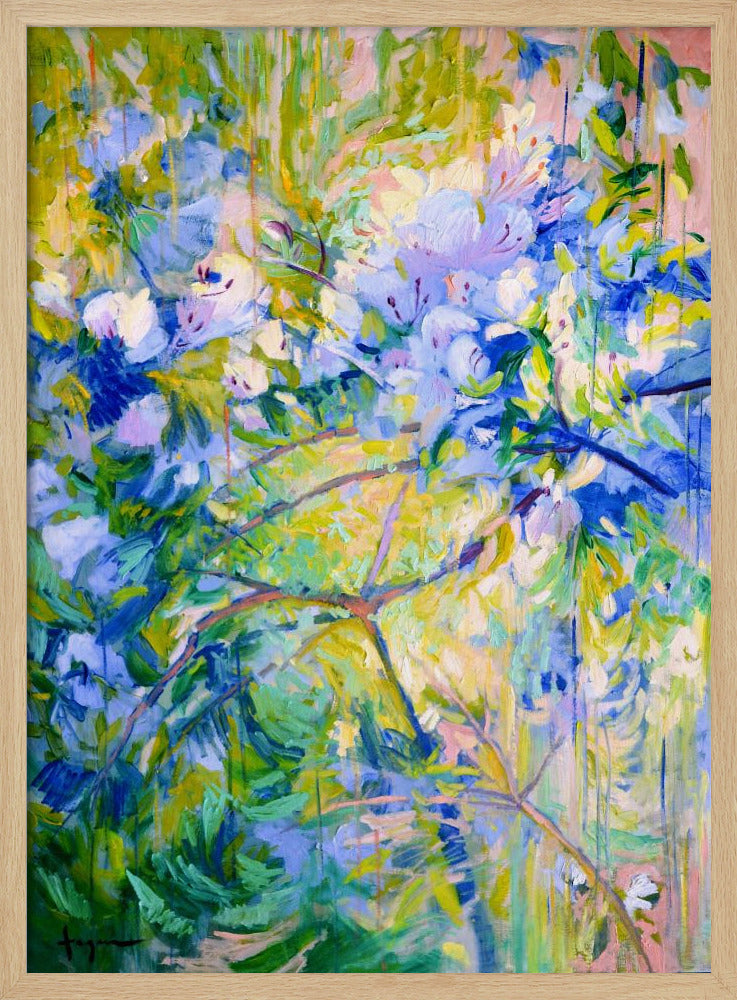 Vivid Colors And Delicate petals | Poster