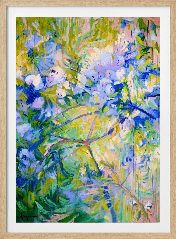 Vivid Colors And Delicate petals | Poster