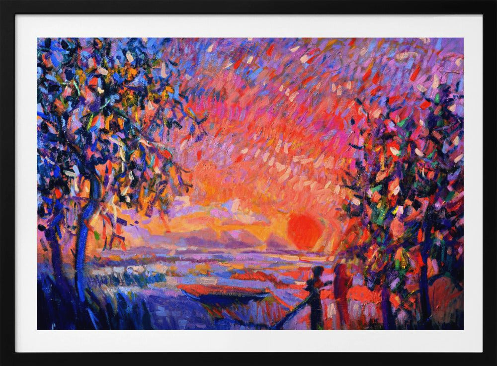 Vibrant Evening Glow | Poster