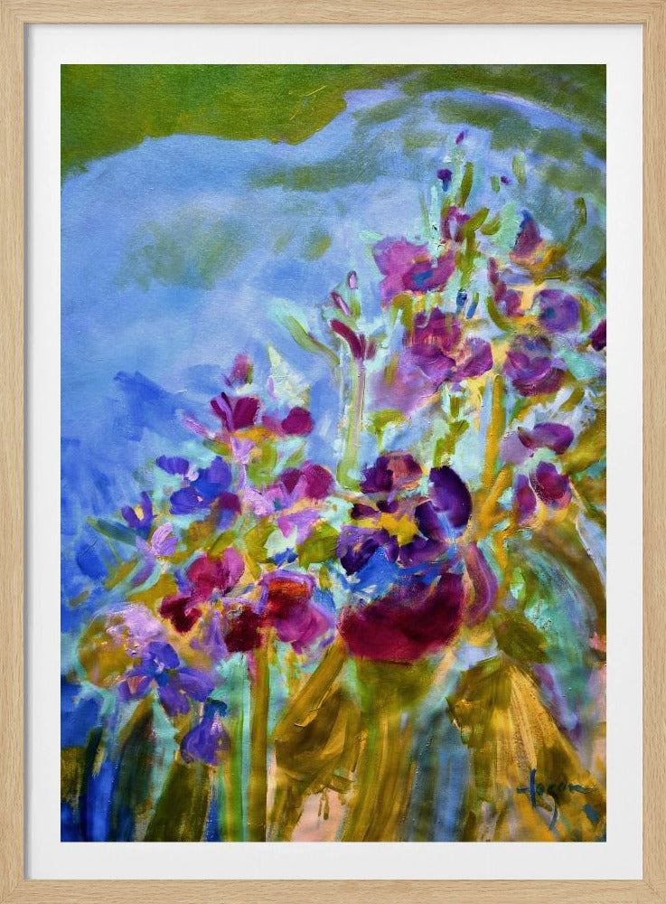 Vivid Colors And Delicate Petals | Poster