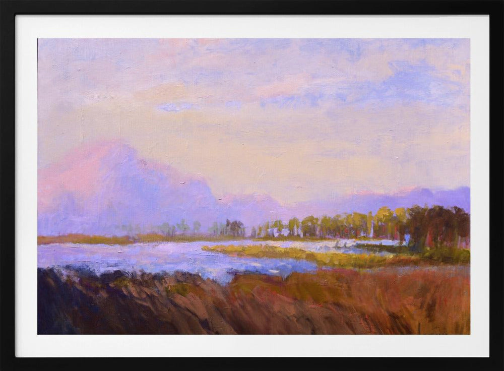 Serene Pastel Landscape | Poster