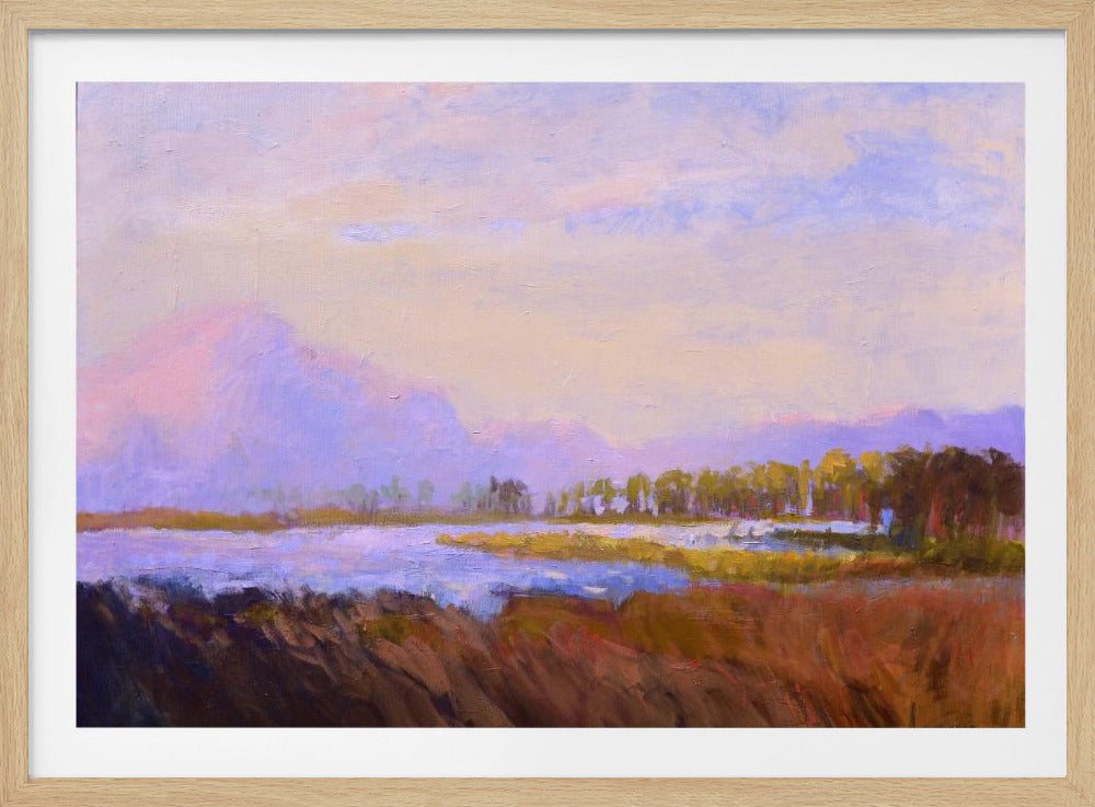 Serene Pastel Landscape | Poster