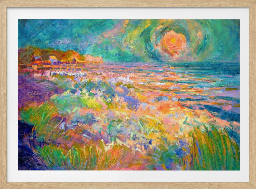 Vibrant Shoreline | Poster