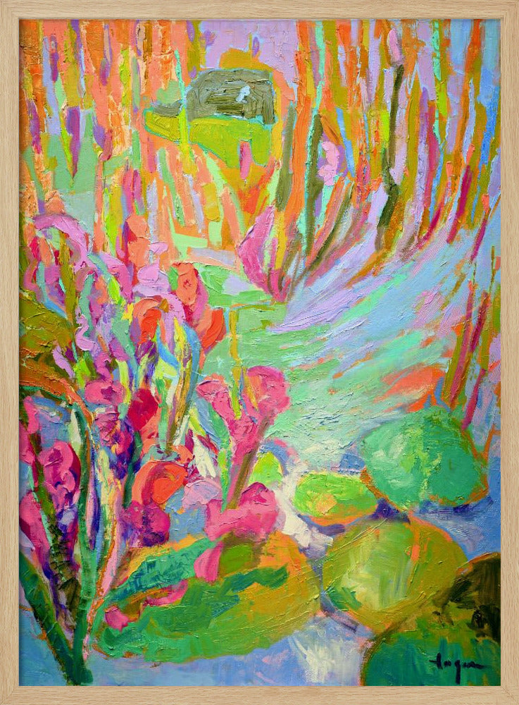 Vibrant Garden Dreams | Poster