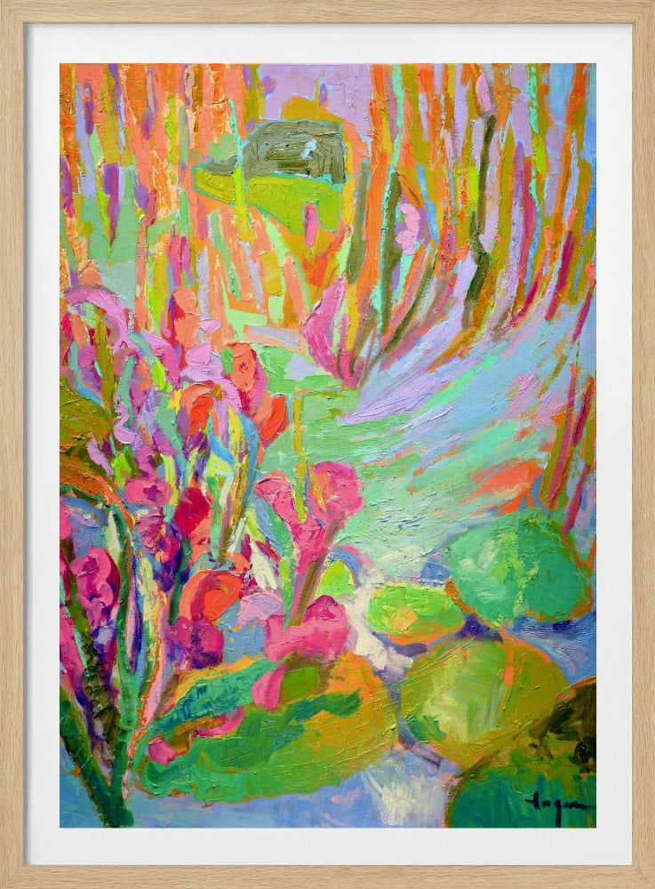 Vibrant Garden Dreams | Poster