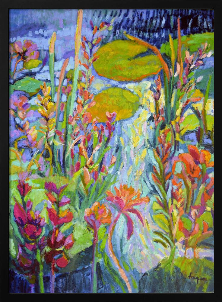 Vibrant Garden Path | Poster