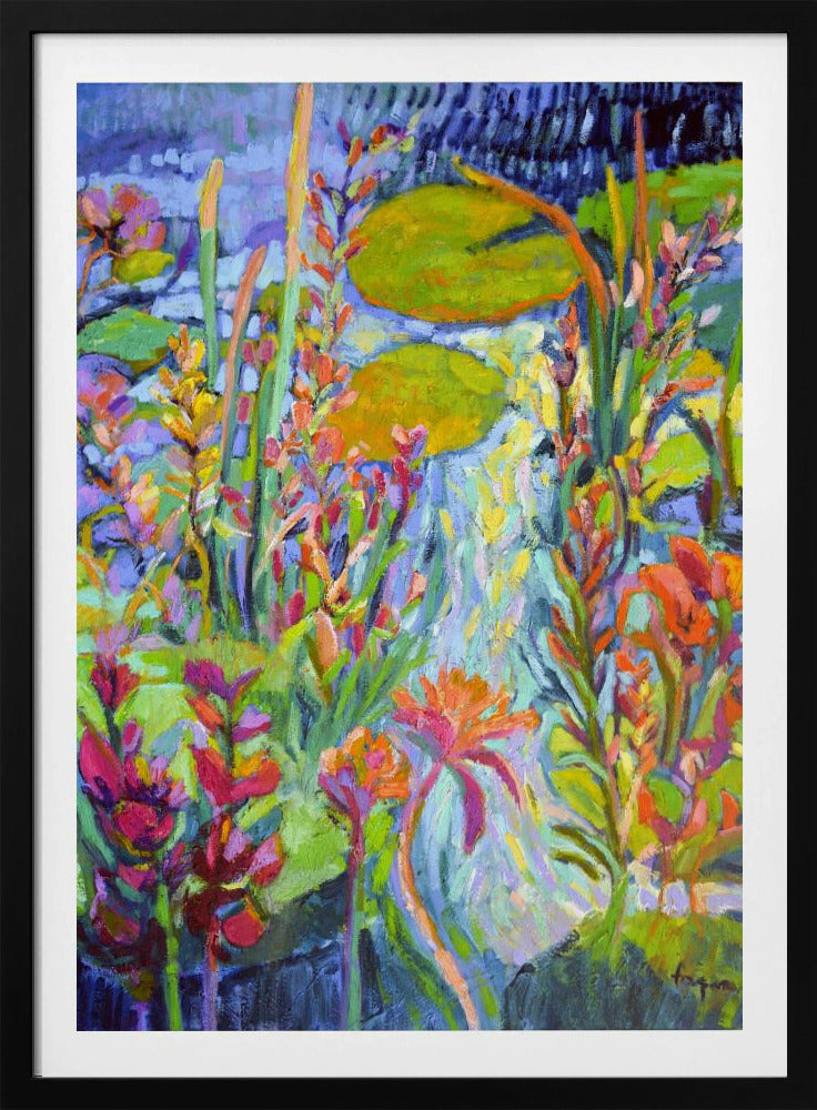 Vibrant Garden Path | Poster