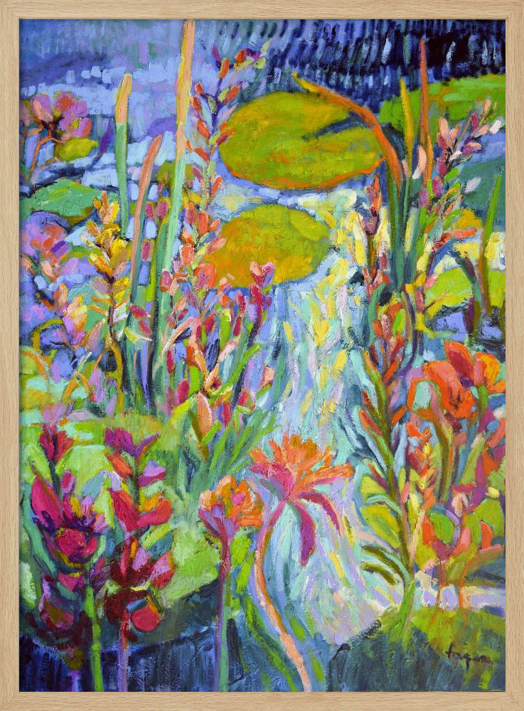 Vibrant Garden Path | Poster