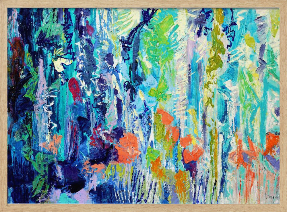 Brilliant Bloom Scape | Poster