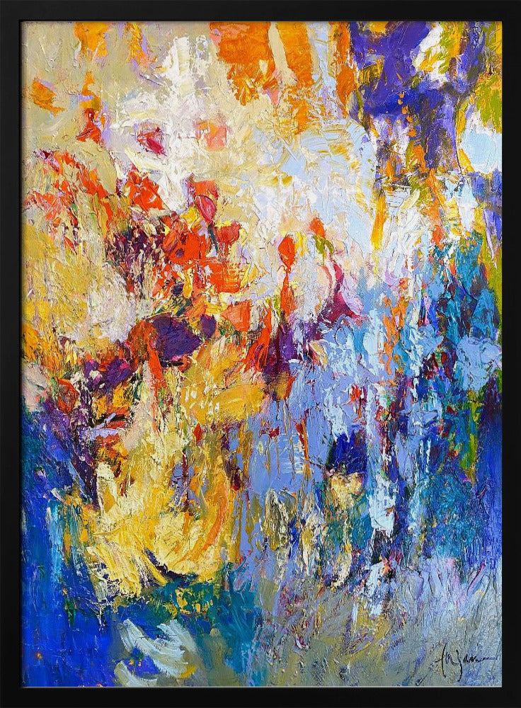 Ethereal Blossom Glow | Poster