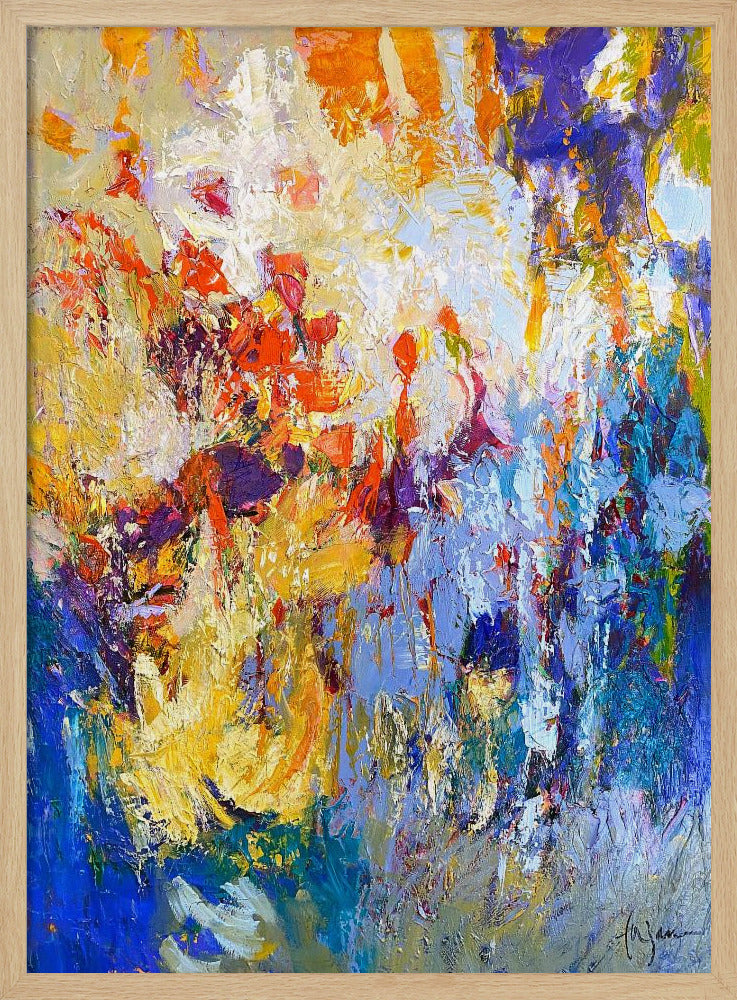 Ethereal Blossom Glow | Poster