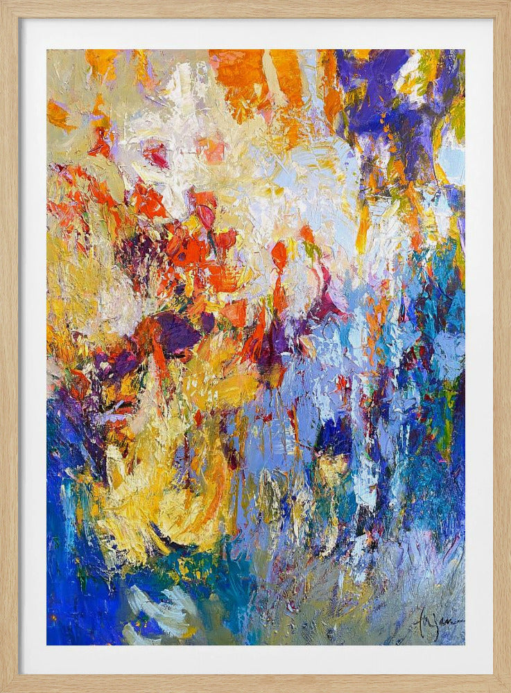 Ethereal Blossom Glow | Poster