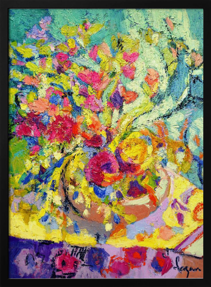 Radiant Floral Harmony | Poster