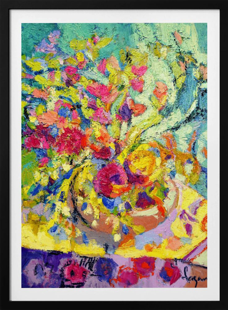 Radiant Floral Harmony | Poster