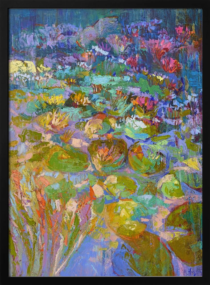 Lush Water Lilies | Poster