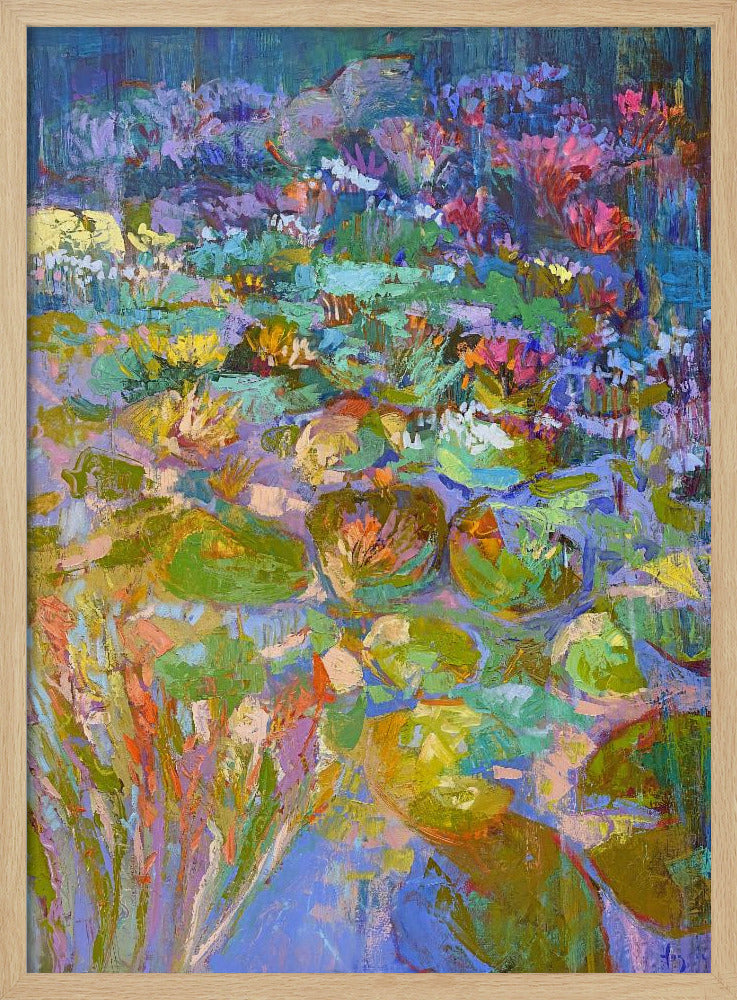 Lush Water Lilies | Poster