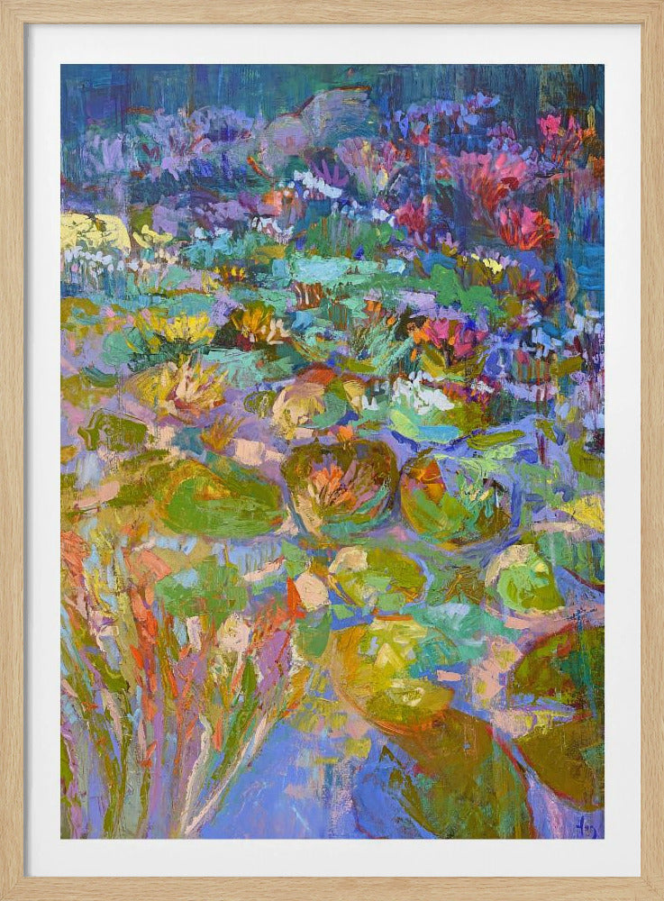 Lush Water Lilies | Poster