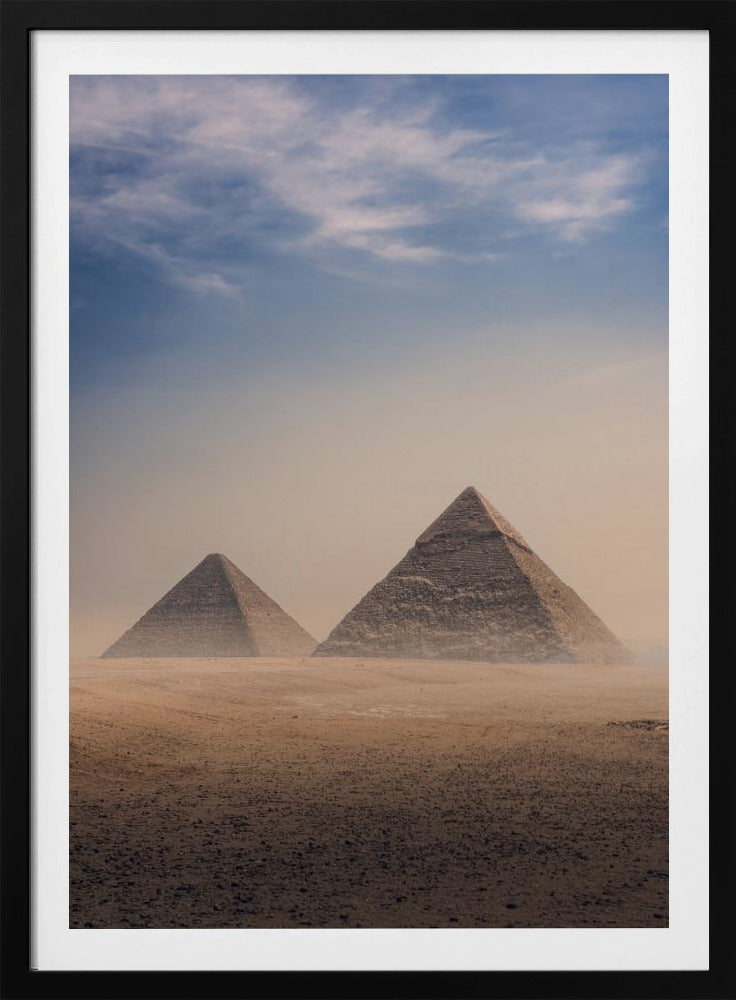 Great Pyramids of Giza, Cairo, Egypt | Poster