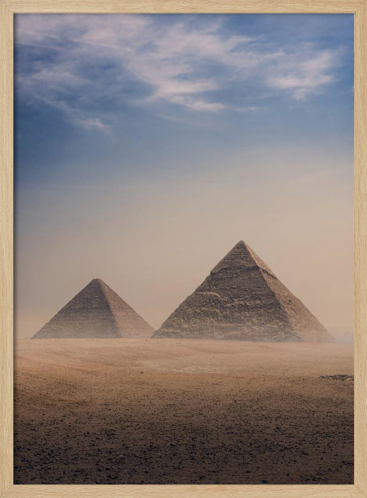 Great Pyramids of Giza, Cairo, Egypt | Poster