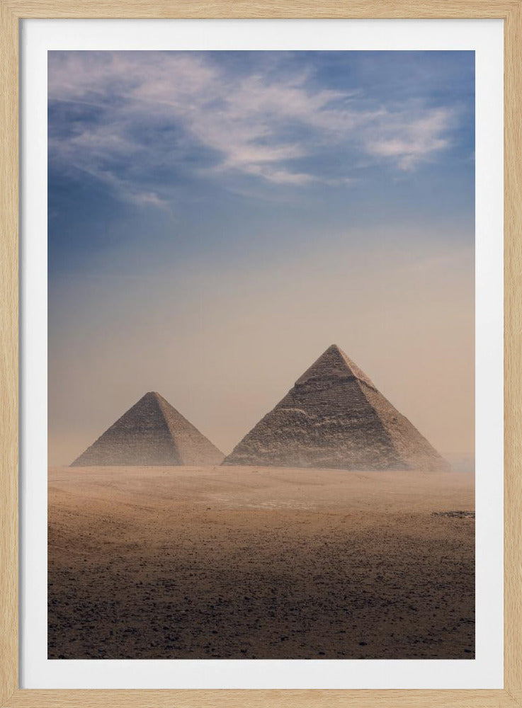 Great Pyramids of Giza, Cairo, Egypt | Poster
