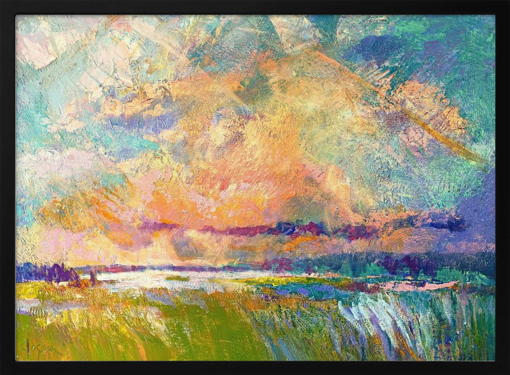 Glowing Skyline | Poster